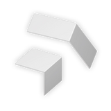 Adjustable angle rigid pvc flexible corner trim