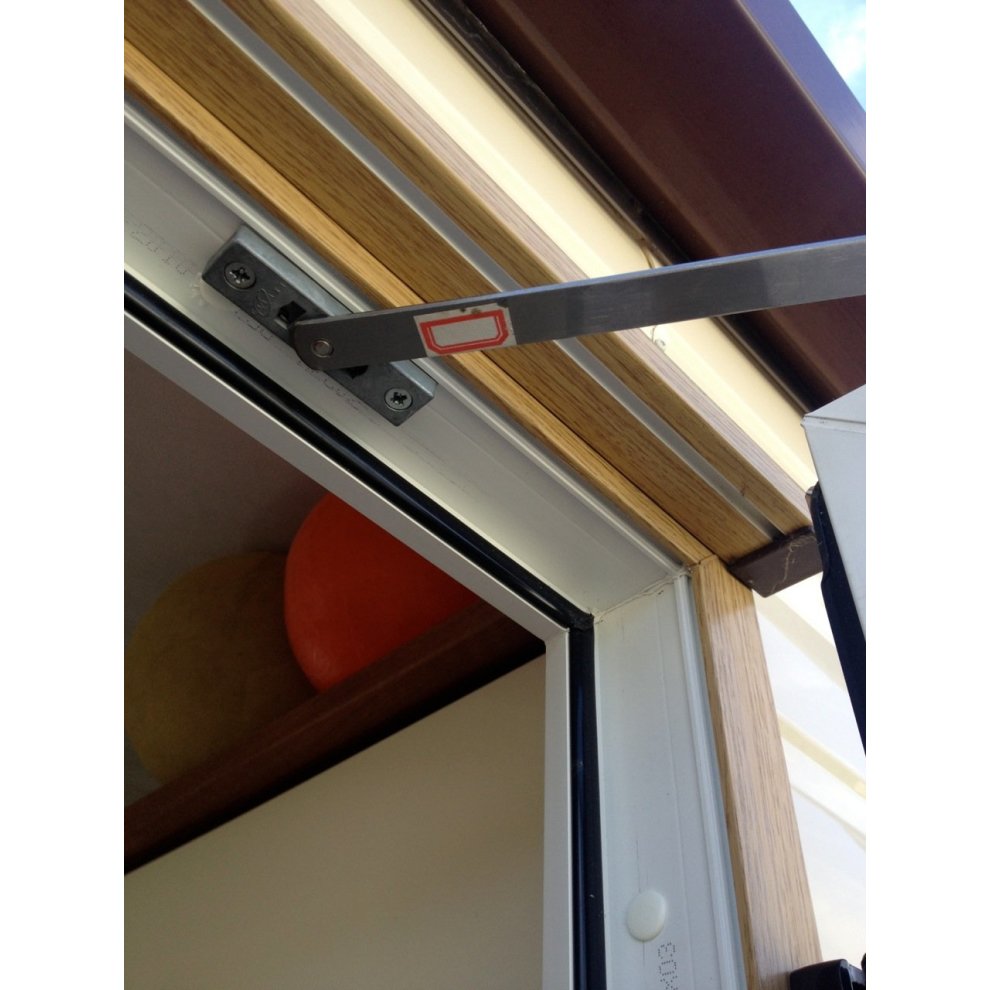 Sash Safety Guard Door Restrictor for UPVC Doors (with Fixings)